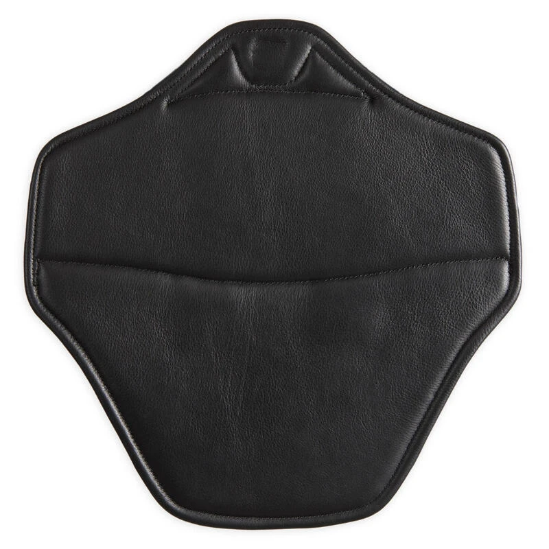 Bavette équitation Amovible Cheval - 500 Noir – Image 2