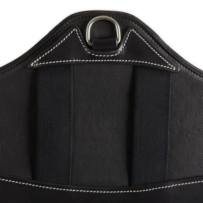 Bavette équitation Amovible Cheval - 500 Noir – Image 3