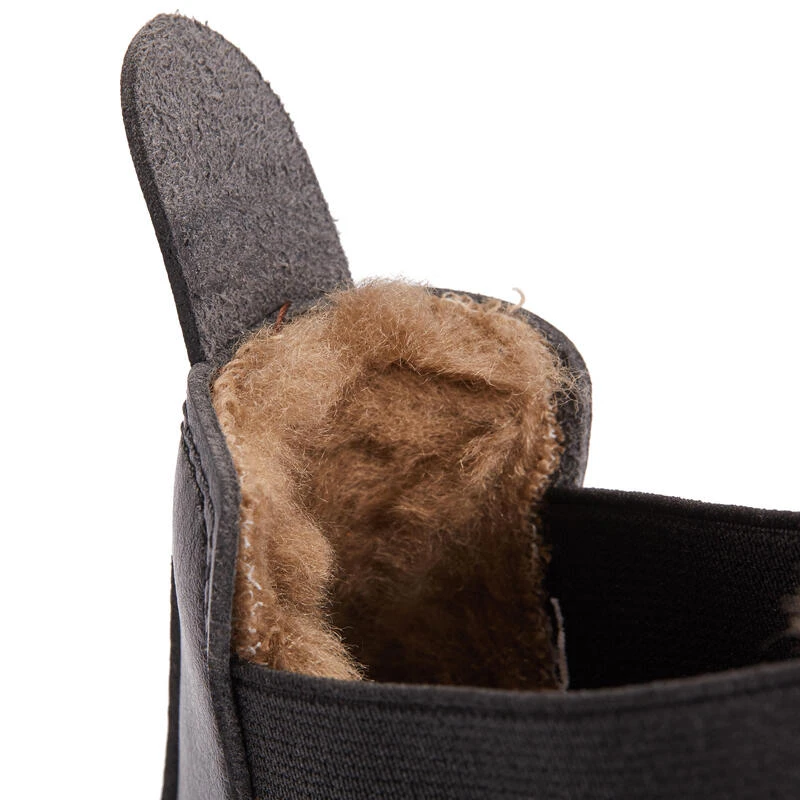 Boots Chaudes équitation Enfant 160 WARM Noir – Image 7