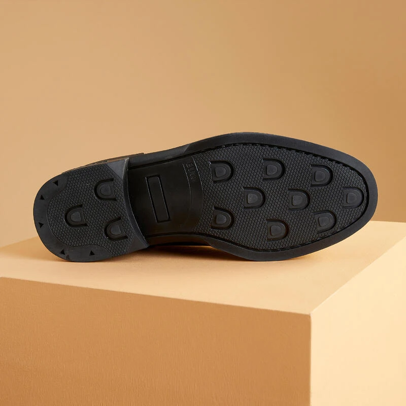 Boots équitation Adulte CLASSIC Cuir Marron – Image 4