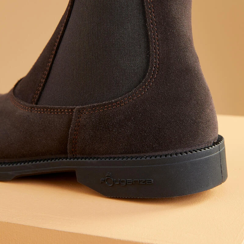 Boots équitation Adulte CLASSIC Cuir Marron – Image 5