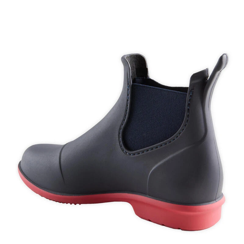 Boots équitation Enfant - 100 Marine Et Rose – Image 3