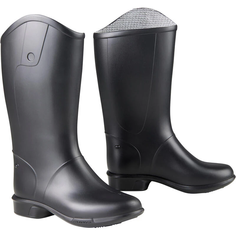Bottes équitation Bébé - 100 Noires – Image 3