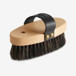 Brosse Douce Tête équitation SENTIER Bois