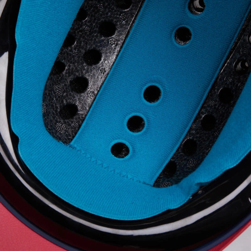 Casque équitation 120 Marine/rose – Image 9