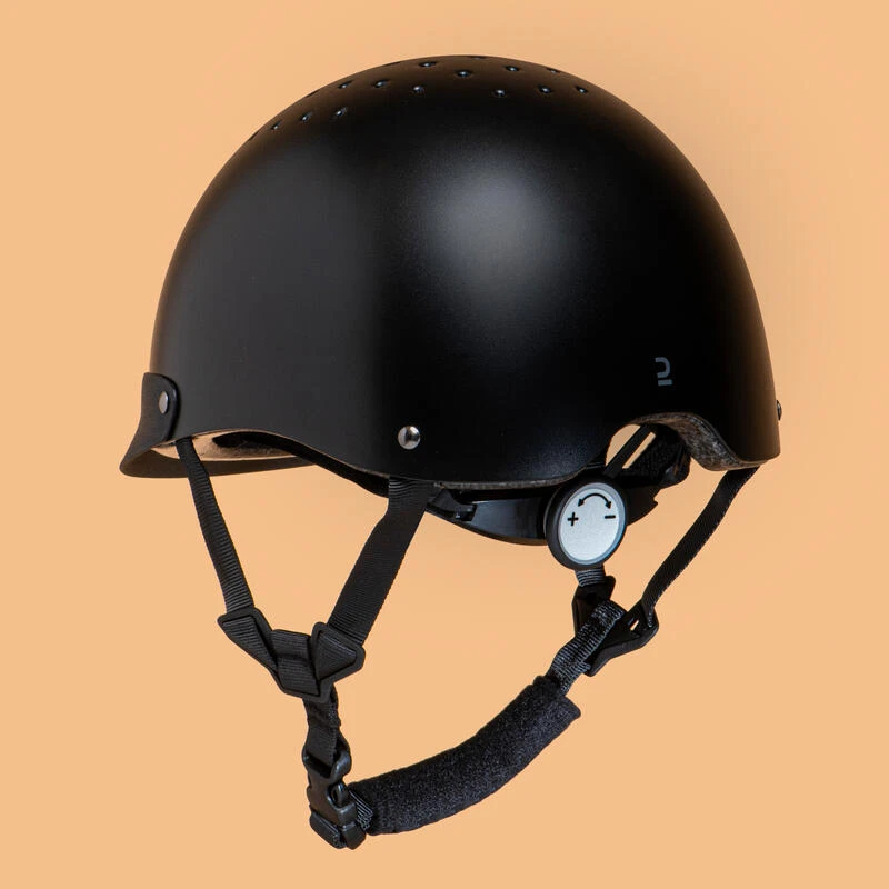 Casque équitation Adulte Et Enfant - 100 Noir – Image 2