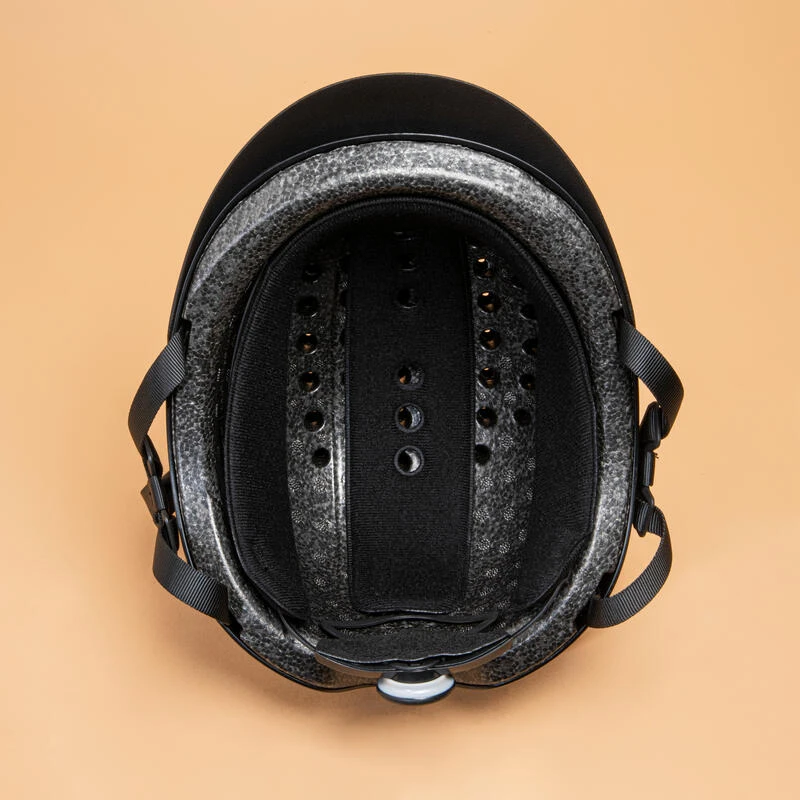 Casque équitation Adulte Et Enfant - 100 Noir – Image 3