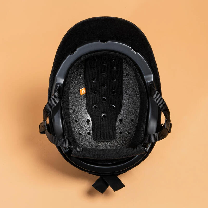 Casque équitation Adulte Et Enfant - 140 Velours Noir – Image 3