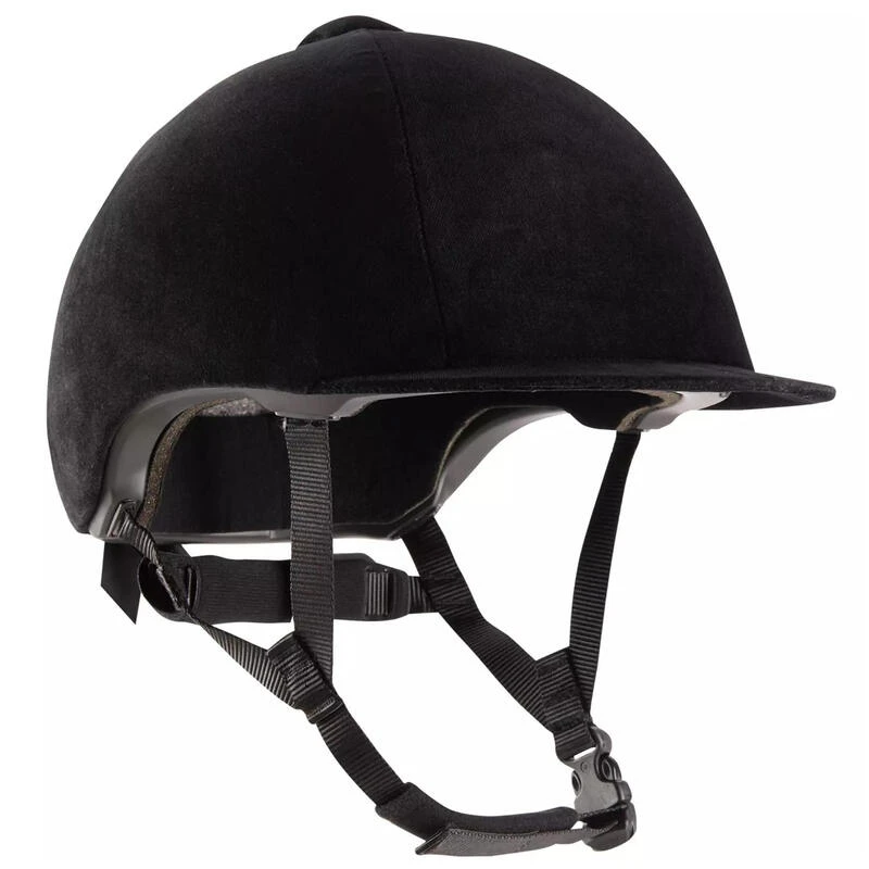 Casque équitation Adulte Et Enfant - 140 Velours Noir – Image 4