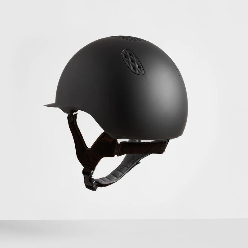 Casque équitation Adulte Et Enfant - 520 Noir Mat – Image 2
