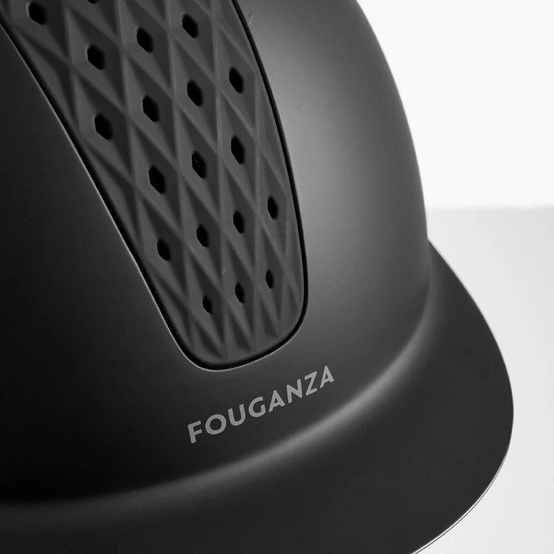 Casque équitation Adulte Et Enfant - 520 Noir Mat – Image 4