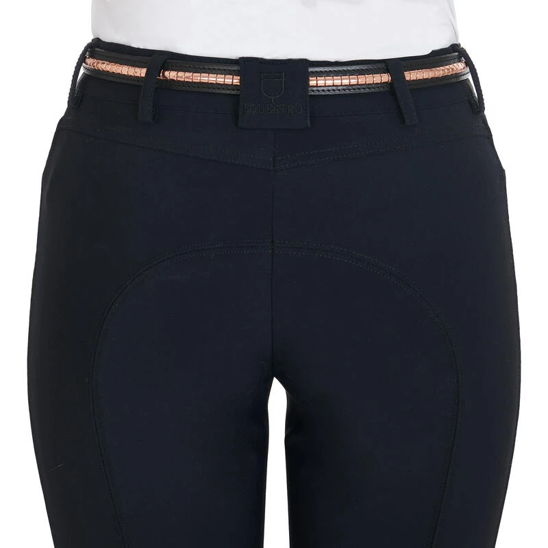 Ceinture D'équitation En Cuir Avec Motif Clincher En Or Rose – Image 4