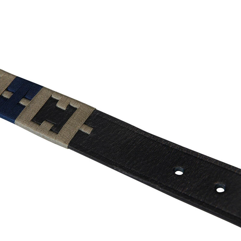 Ceinture D'équitation En Cuir Avec Motif Géométrique – Image 4