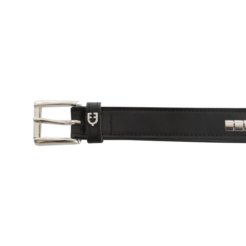 Ceinture D'équitation En Cuire Avec Clincher Argenté – Image 2