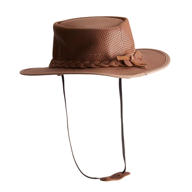 No Brand Chapeau équitation Adulte CROSSOVER Marron – Image 3