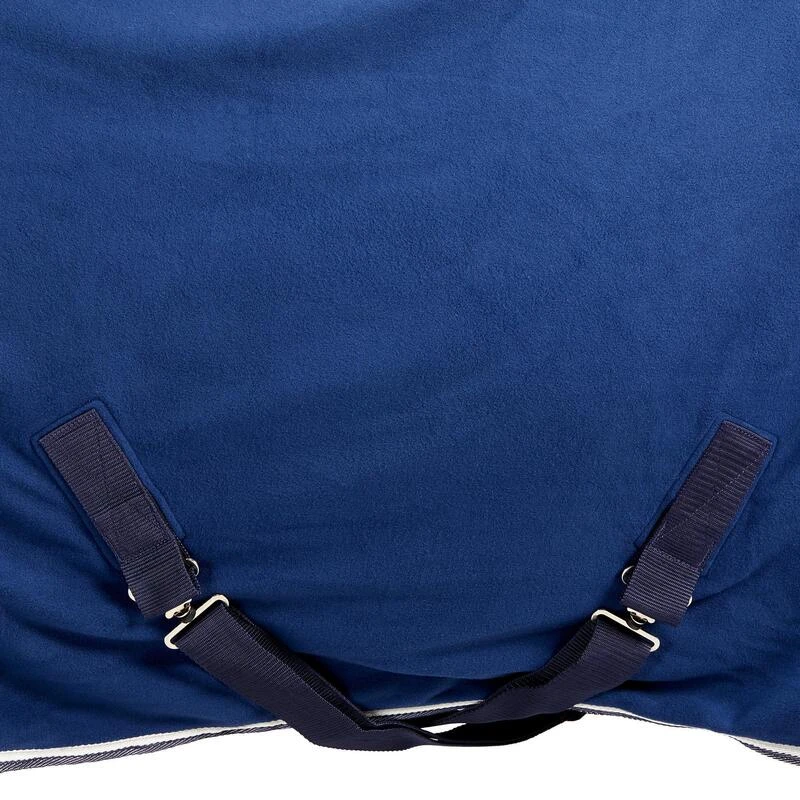 Chemise D'écurie équitation Cheval Et Poney - Polaire 500 Bleu – Image 7