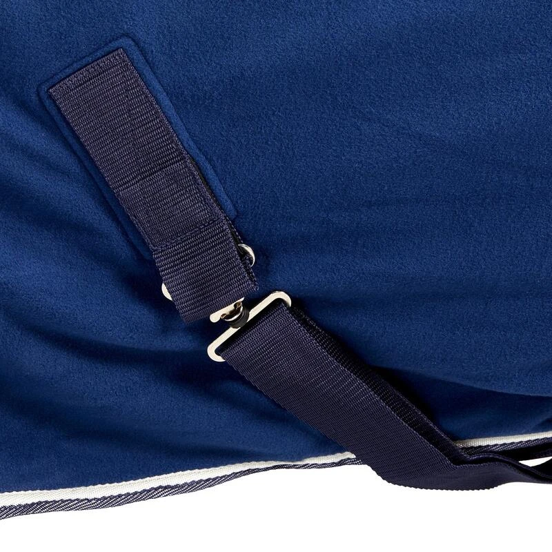 Chemise D'écurie équitation Cheval Et Poney - Polaire 500 Bleu – Image 8