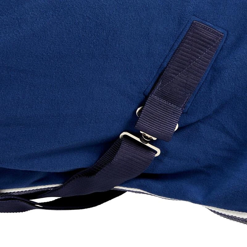 Chemise D'écurie équitation Cheval Et Poney - Polaire 500 Bleu – Image 9