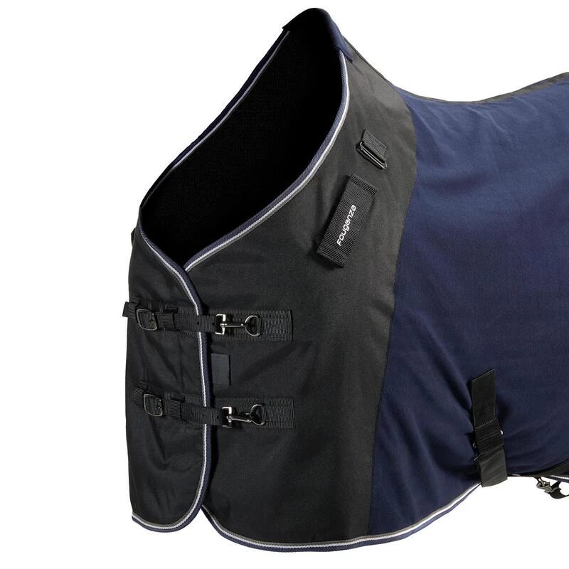 Chemise D'écurie équitation Cheval Et Poney POLAIRE PERF Marine – Image 3