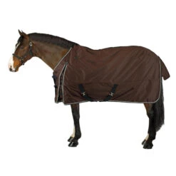 Chemise Imperméable Extérieur Cheval Et Poney - ALLWEATHER LIGHT Marron