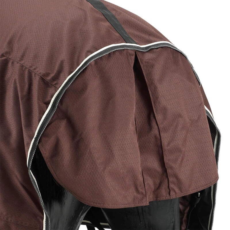 Chemise Imperméable Extérieur Cheval Et Poney - ALLWEATHER LIGHT Marron – Image 4