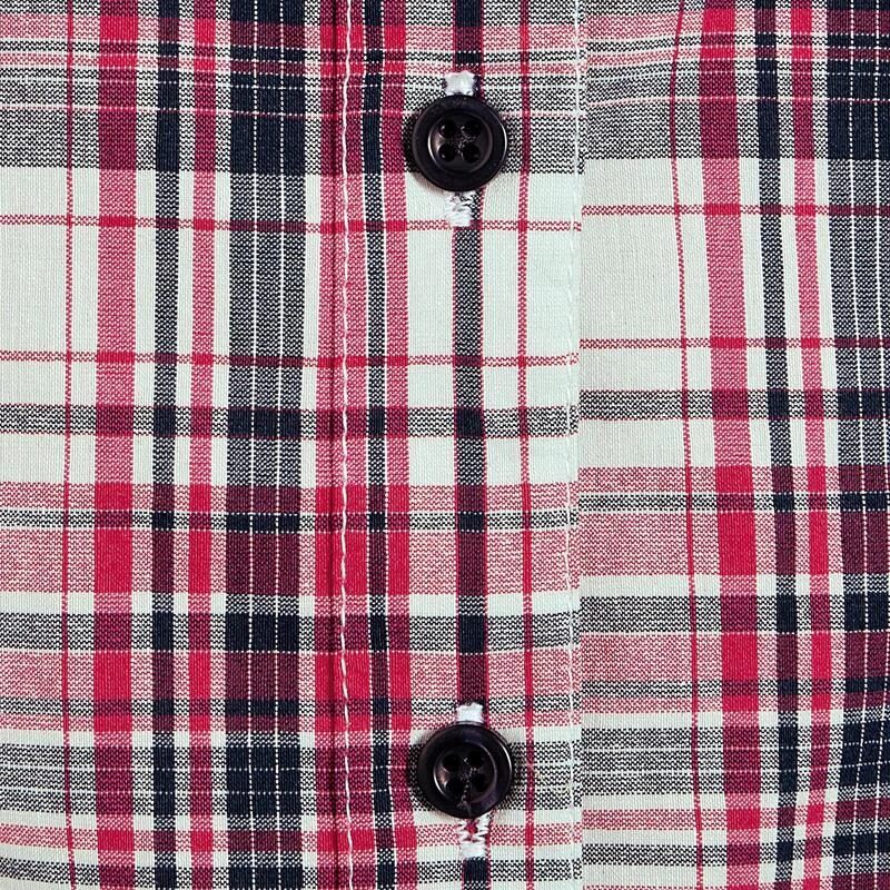 Chemise Manches Longues à Carreaux équitation Femme SENTIER Rose Et Blanc – Image 10