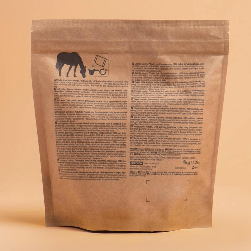 Complément Alimentaire Cheval Et Poney - Ail En Semoule 1kg – Image 2
