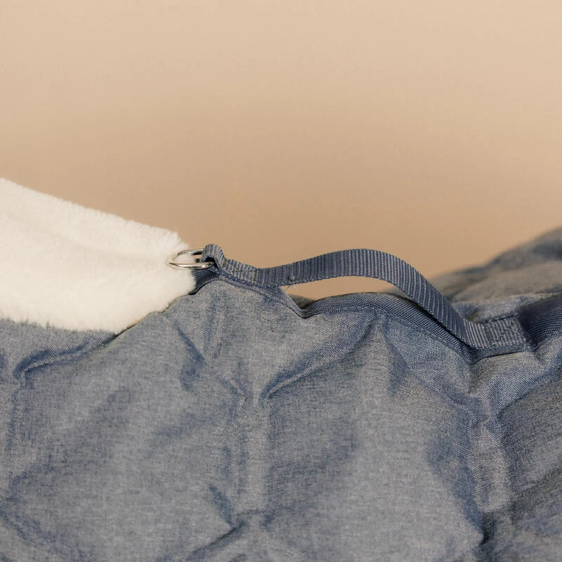 Couverture équitation écurie 300g Cheval Et Poney - Combo 300 Gris Moyen – Image 5