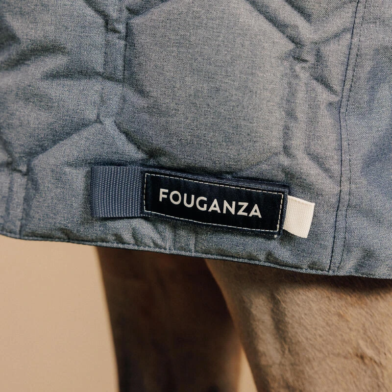 Couverture équitation écurie 300g Cheval Et Poney - Combo 300 Gris Moyen – Image 10