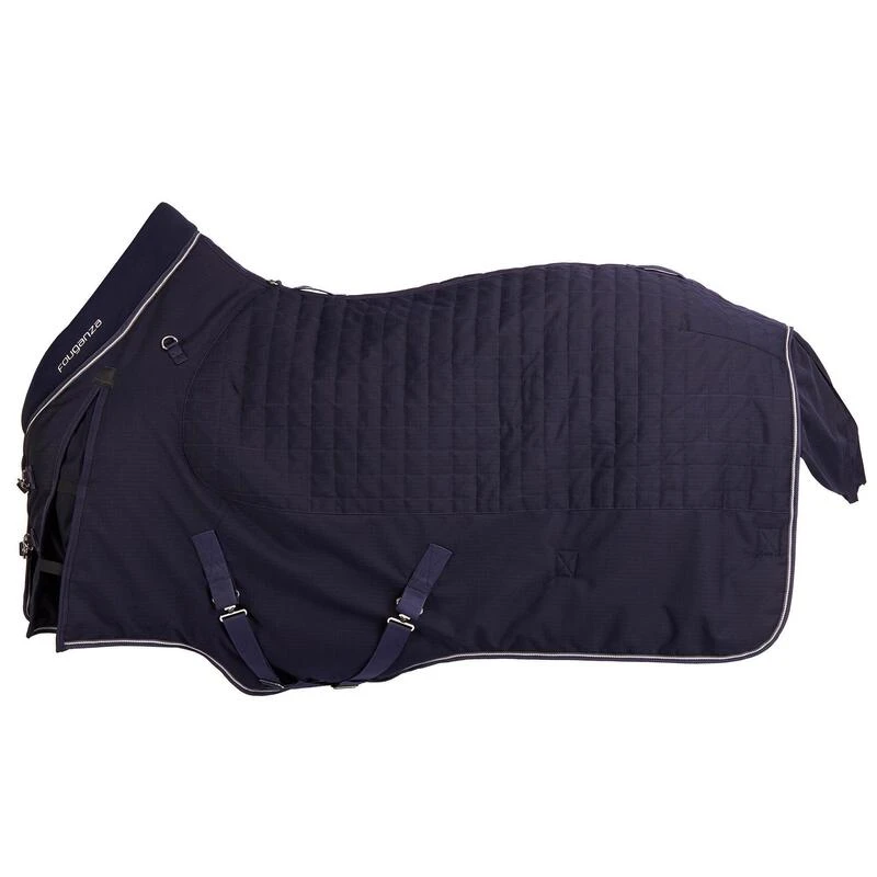 COUVERTURE EQUITATION ECURIE CHEVAL ET PONEY STABLE 400 Marine – Image 2