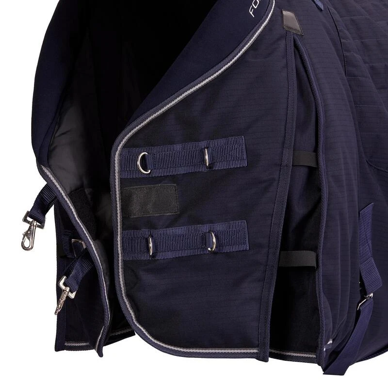 COUVERTURE EQUITATION ECURIE CHEVAL ET PONEY STABLE 400 Marine – Image 5