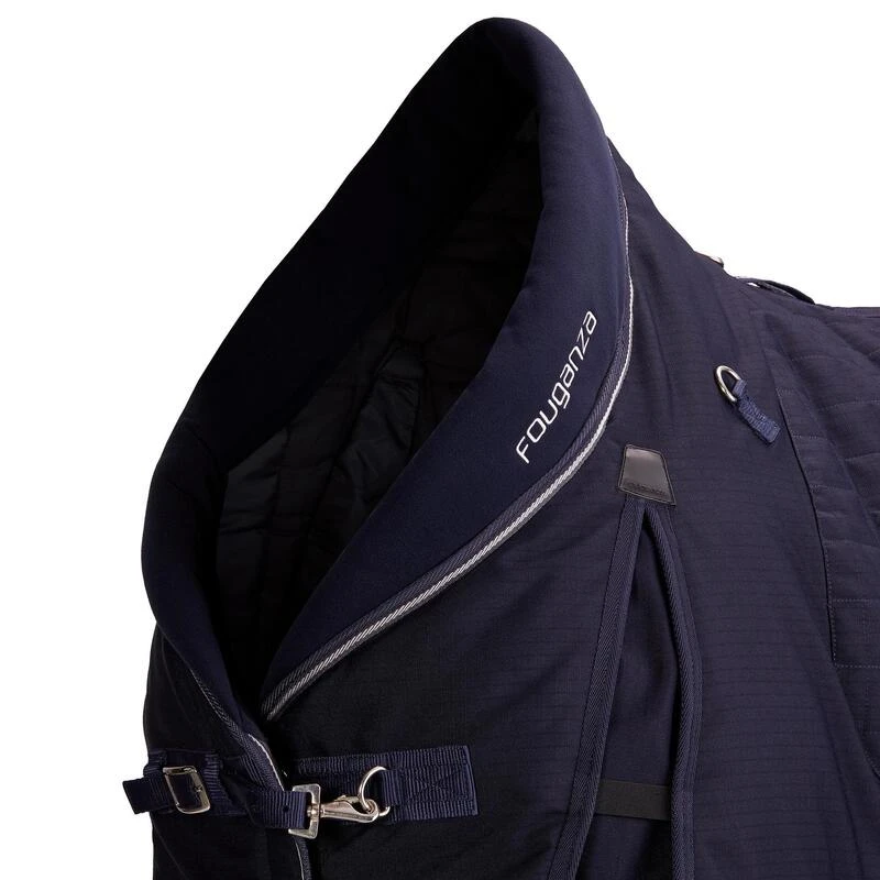 COUVERTURE EQUITATION ECURIE CHEVAL ET PONEY STABLE 400 Marine – Image 6