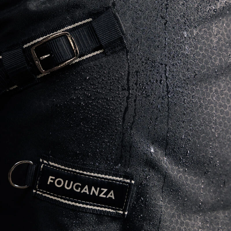 Couverture équitation Imperméable 1200D Cheval Et Poney - Allweather Combo Noir – Image 9