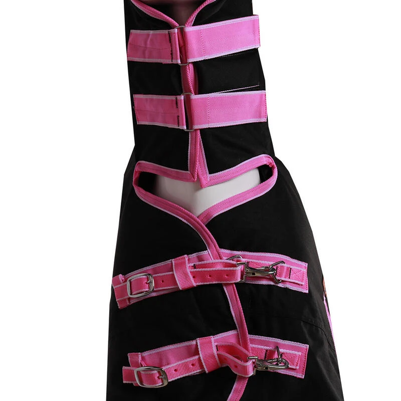 Couverture Junior Neck 300gr Epplejeck Noir-rose – Image 5