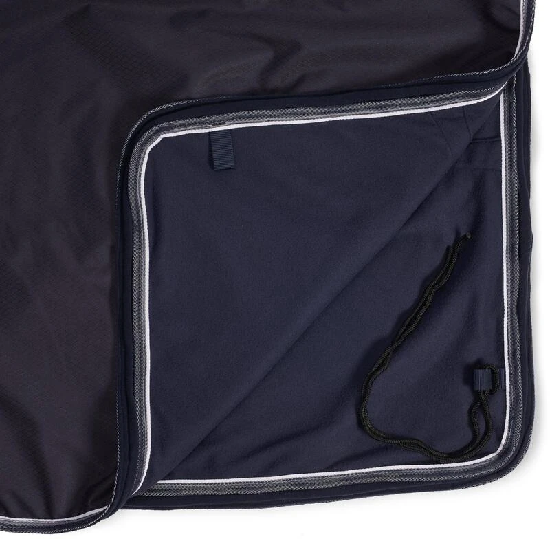 Couvre-reins équitation Cheval - 500 3en1 Marine – Image 5