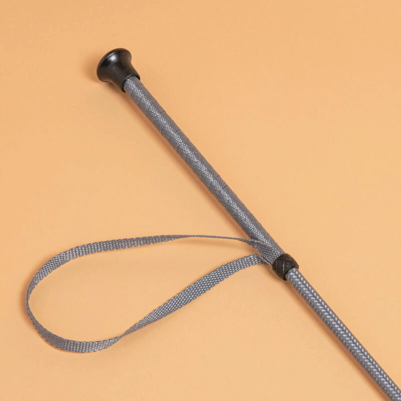 Cravache 100 Tressée Grise 69 Cm – Image 2