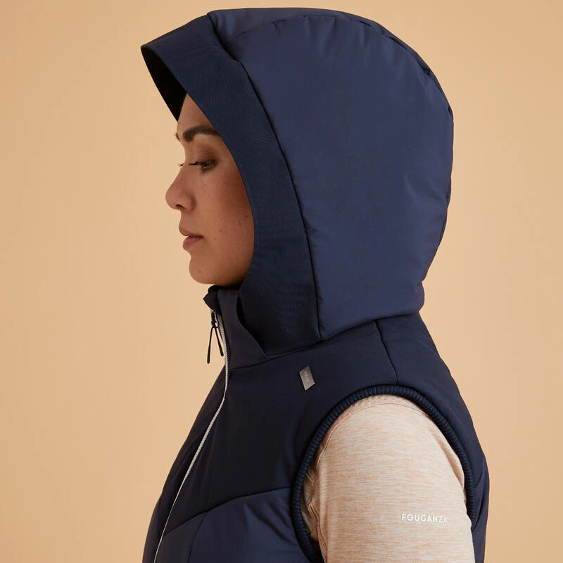 Doudoune équitation Sans Manches Chaud Femme - 900 Marine – Image 7