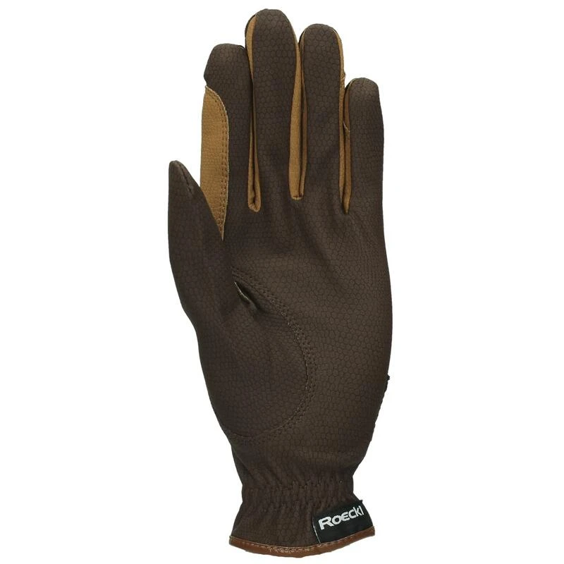 Gants Bicolor Grip Roeckl Marron Moyen- Clairs – Image 2
