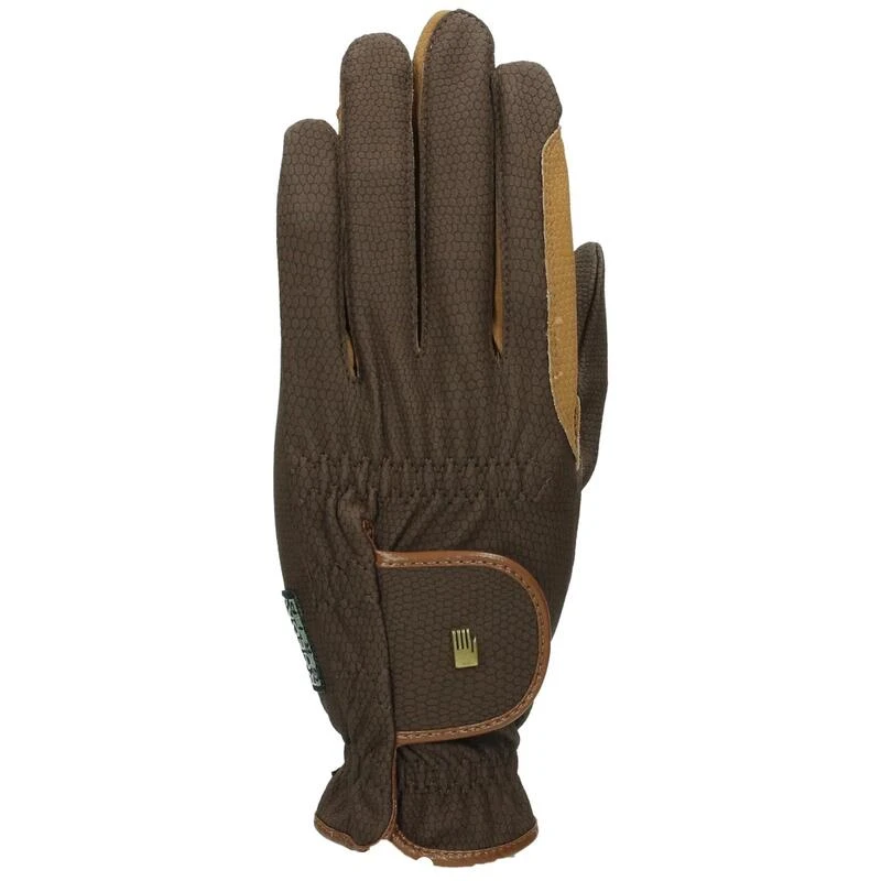 Gants Bicolor Grip Roeckl Marron Moyen- Clairs