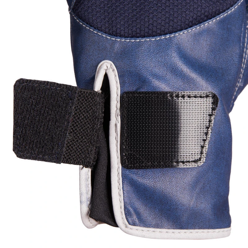 Gants équitation Enfant 560 Marine Et Bleu – Image 5