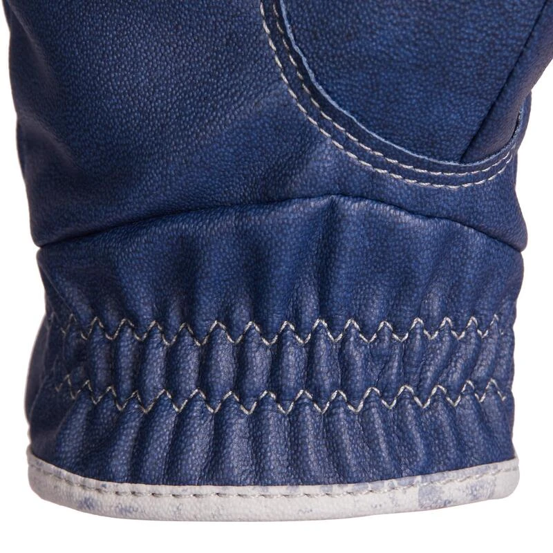 Gants équitation Enfant 560 Marine Et Bleu – Image 6