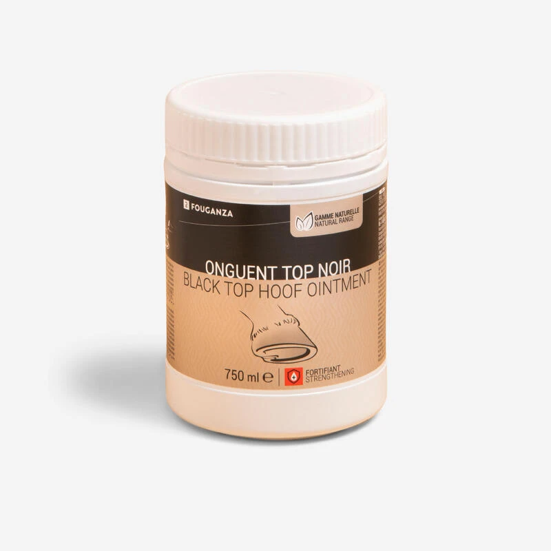 Graisse Sabots Naturelle Cheval Et Poney - Onguent Soin Fortifiant 750 Ml