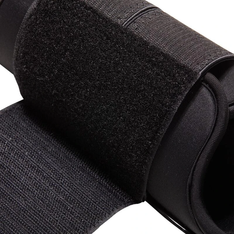 Guêtres équitation Fermées Cheval Et Poney - Poly 500 Noires X2 – Image 3