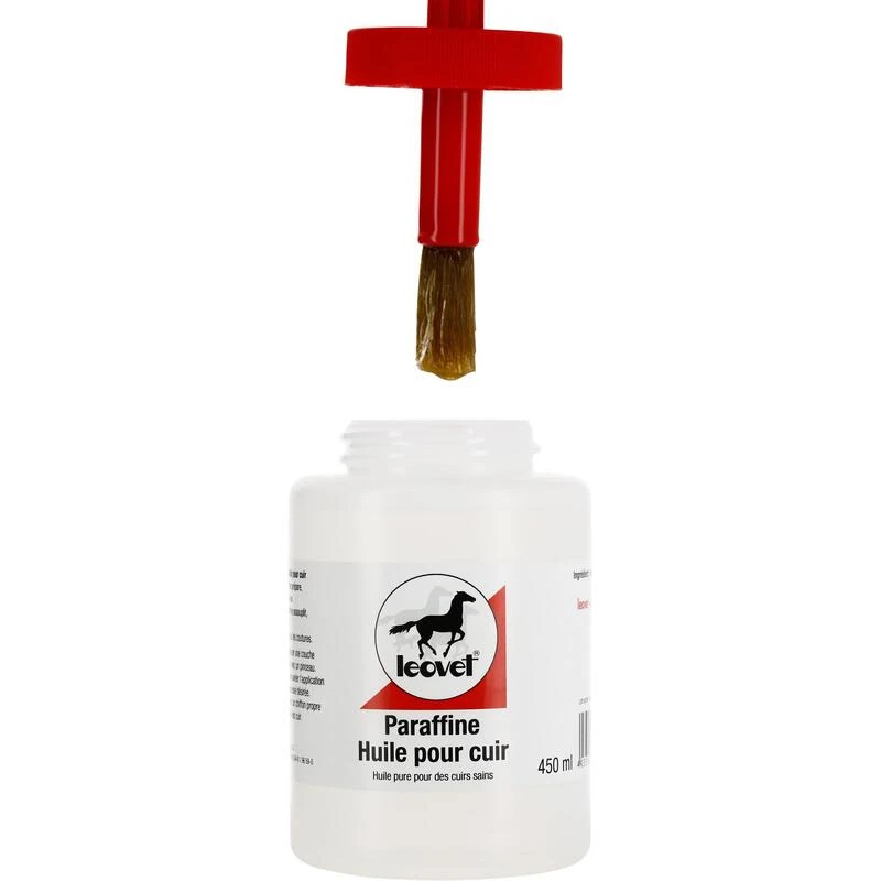Huile Paraffine Pour Cuir équitation Avec Pinceau Cheval Et Poney - 450 Ml – Image 4