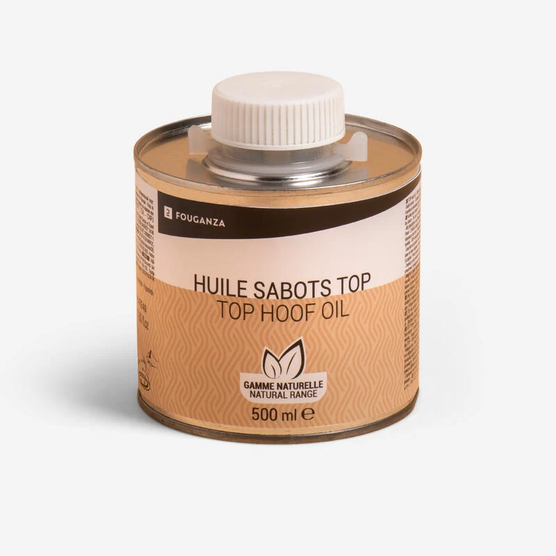 Huile Sabots Naturelle Cheval Et Poney - Top 500 Ml