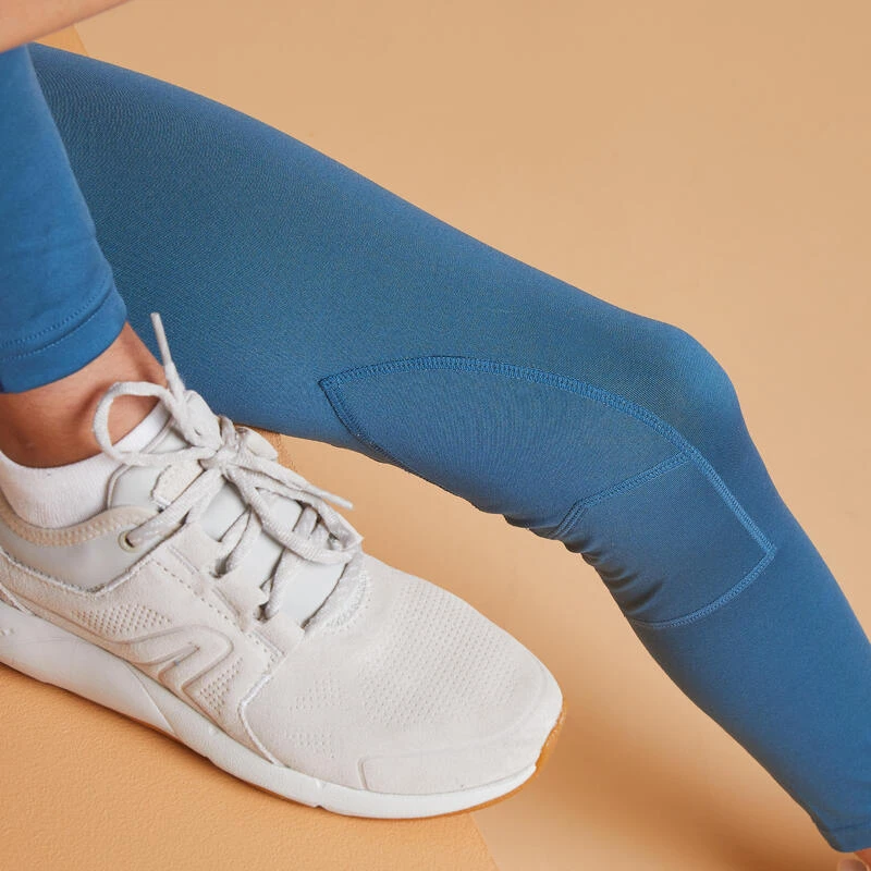 Legging équitation Léger Enfant - 100 Bleu Tempête – Image 3