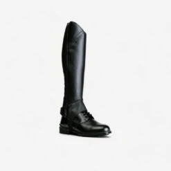 Mini-chaps équitation Adulte - 500 Noires