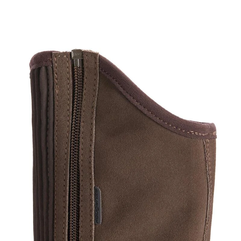 Mini-chaps équitation Adulte SOUFFLET SENTIER Marron – Image 5