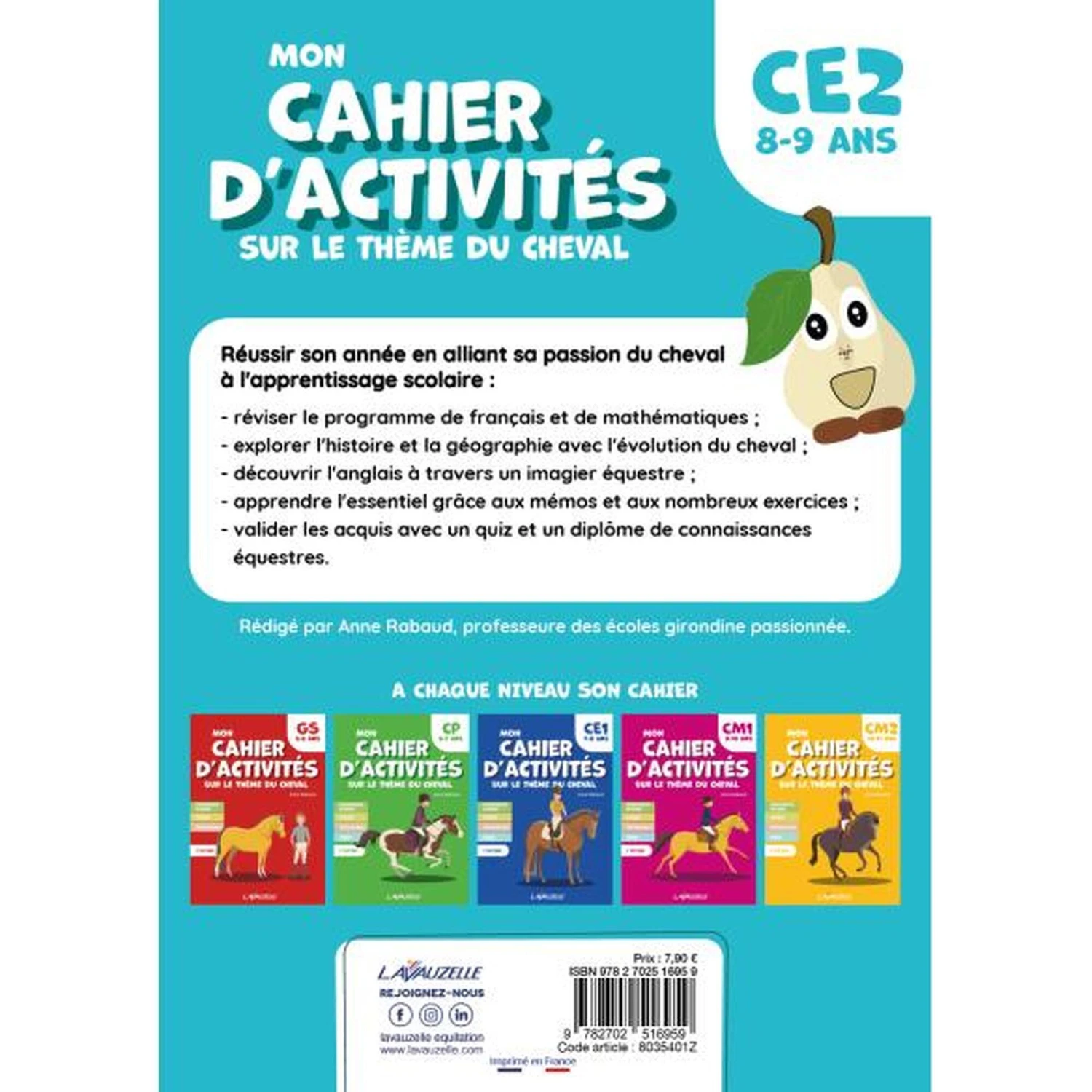 Mon Cahier D'activités Sur Le Thème Du Cheval - CE2 – Image 2