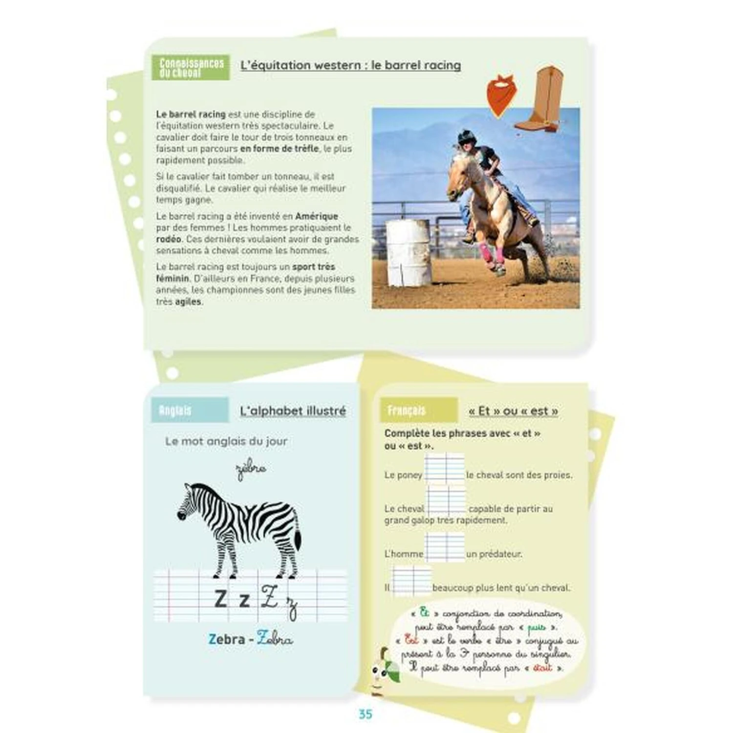 Mon Cahier D'activités Sur Le Thème Du Cheval - CE2 – Image 4